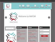 Tablet Screenshot of nafcm.org